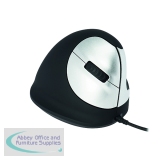 R-GO HE Ergonomic Vertical Wired Mouse Medium Right Hand RGOHE