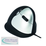 R-GO HE Ergonomic Vertical Wired Mouse Large Right Hand RGOHELA