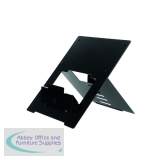 R-Go Riser Flexible Laptop Stand Height Adjustable Black RGORISTBL