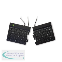 R-Go Split Break v2 Wireless QWERTY UK Keyboard Black RGOSBUKWLBL