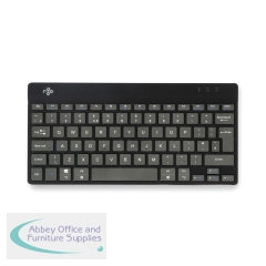 R-Go Compact Break Wireless Keyboard QWERTY UK Black RGOCOUKWLBL