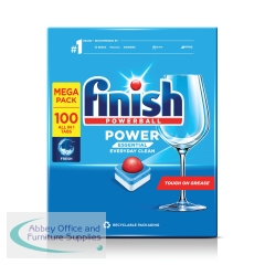 Finish Power Essential Dishwasher Tablets (Pack of 100) 3333585
