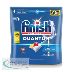 Finish Quantum Lemon Dishwasher Tabs (Pack of 36) 3312419