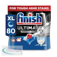Finish Powerball Ultimate Dishwasher Tablets 80 Tablets (Pack of 5) GB-F05