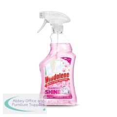 Windolene Glass and Shiny Surfaces Spray 750ml Pink Floral (Pack of 6) 3249582