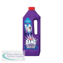 Cillit Bang Power Cleaner Drain Unblocker 1 Litre (Pack of 8) 3278231