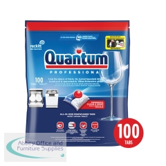 Finish Quantum AIO Powerball Dishwasher Tablets 100 Tablets (Pack of 4) GB-AN0