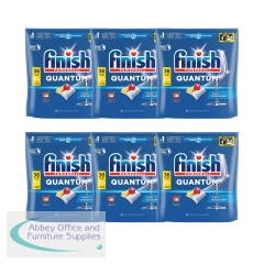 Finish Quantum Lemon Dishwasher Tabs 6x36 Tabs (Pack of 216) 3312419CASE