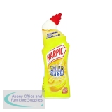 Harpic Active Fresh Toilet Cleaner 750ml Citrus Zest (Pack of 12) 3038061