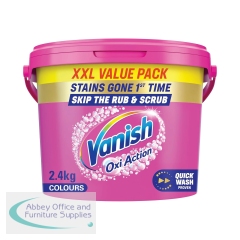 Vanish Gold Oxi Powder Pink Tub 2.4kg GB-URW