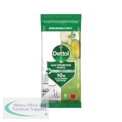 Dettol Multipurpose Wipe Orchard Fresh 110 Wipes (Pack of 4) 3348282
