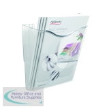 Deflecto Crystal Portrait Literature Holder A4 CP078YTCRY