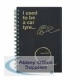 Remarkable A5 Wirebound Note Pad made from Recycled Car Tyres 01 NANPTY B10