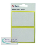 Blick White 50x80mm Label Bag (280 Pack) RS000457