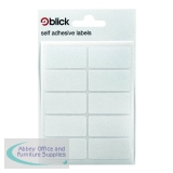 Blick White 19x38mm Labels (1400 Pack) RS003151