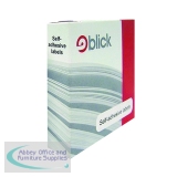 Blick Labels in Dispensers 25x50mm White (400 Pack) RS008958