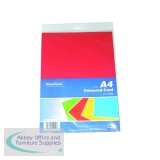 Stephens Assorted Coloured Card (80 Pack) RS242451