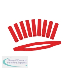 Pre Sport Team Bands PP Tape Red (Pack of 10) EDB021S