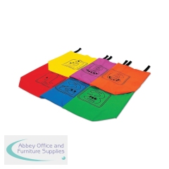 Pre Sport Numbered Jumping Sacks Assorted (Pack of 6) EDB025