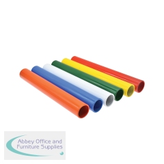 Pre Sport Classic Relay Batons Junior Assorted (Pack of 6) EDB055
