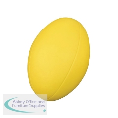 Pre Sport Coated Foam Rugby Ball Size 3 Yellow EDB043Y