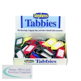 Stephens Assorted Tabbies Keyrings Display (50 Pack) RS521211