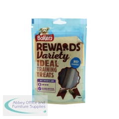 Bakers Rewards Variety Dog Treats with Beef Chicken and Lamb 100g (Pack of 18) 540551