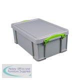Really Useful 9L Stacking Box Recycled Grey 9RDG
