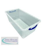 Really Useful 82 Litre New Nestable Clear 82C