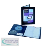 Rexel Clearview Display Book 24 Pocket A5 Black 10410BK