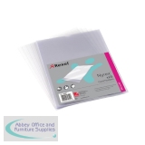 Rexel Nyrex Card Holder Open Top A4 Clear (25 Pack) PGCA41 12081