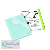 Rexel Cut Flush Folder Polypropylene A4 Clear (Pack of 100) 12215