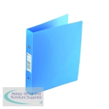 Rexel Budget 2 Ring Binder Polypropylene A4 Blue (Pack of 10) 13422BU