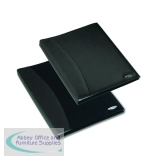 Rexel Soft Touch Smooth Display Book 24 Pocket A4 Black 2101185