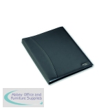 Rexel Soft Touch Smooth Display Book 36 Pocket A4 Black 2101189