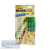 Derwent Blackedge Carpenters Pencils Hard (12 Pack) 34332