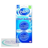 Bloo Toilet Block In Cistern Original Blue Twin Pack 2597992