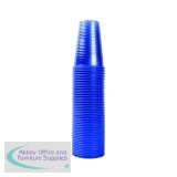 MyCafe Plastic Cups 7oz Blue (1000 Pack) DVPPBLCU01000V