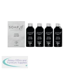 Foaming Hand Soap Super Refill Makes 4 Litres (Pack of 4) S2OAB100