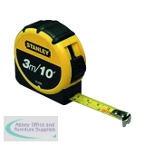Stanley Retractable 3m Tape Measure With Belt Clip 0-30-686