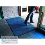 VFM Blue Economy Entrance Mat 1200x1800mm (Slip resistant with stain resistant backing) 312427