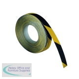 VFM Black/Yellow Self-Adhesive Anti-Slip Tape 50mm x 18.3m 317720