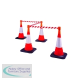 VFM Orange Retractable Web Belt for Traffic Cones 329334