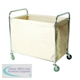 Linen Truck With Bag Silver 356926