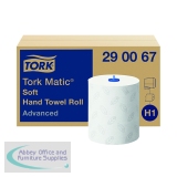 Tork Matic Hand Towel H1 White 150m (6 Pack) 290067