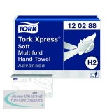 Tork Xpress Multifold Hand Towel H2 White 136 Sheets (Pack of 21) 120288