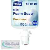 Tork Mild Foam Soap S4 Refill 1 Litre (6 Pack) 520501