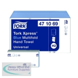 Tork Xpress Multifold Hand Towel H2 Blue 250 Sheets (12 Pack) 471069