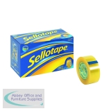 Sellotape Original Golden Tape 24mmx33m (6 Pack) 1443254