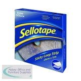Sellotape Sticky Loop Strip 25mmx12m 1445182